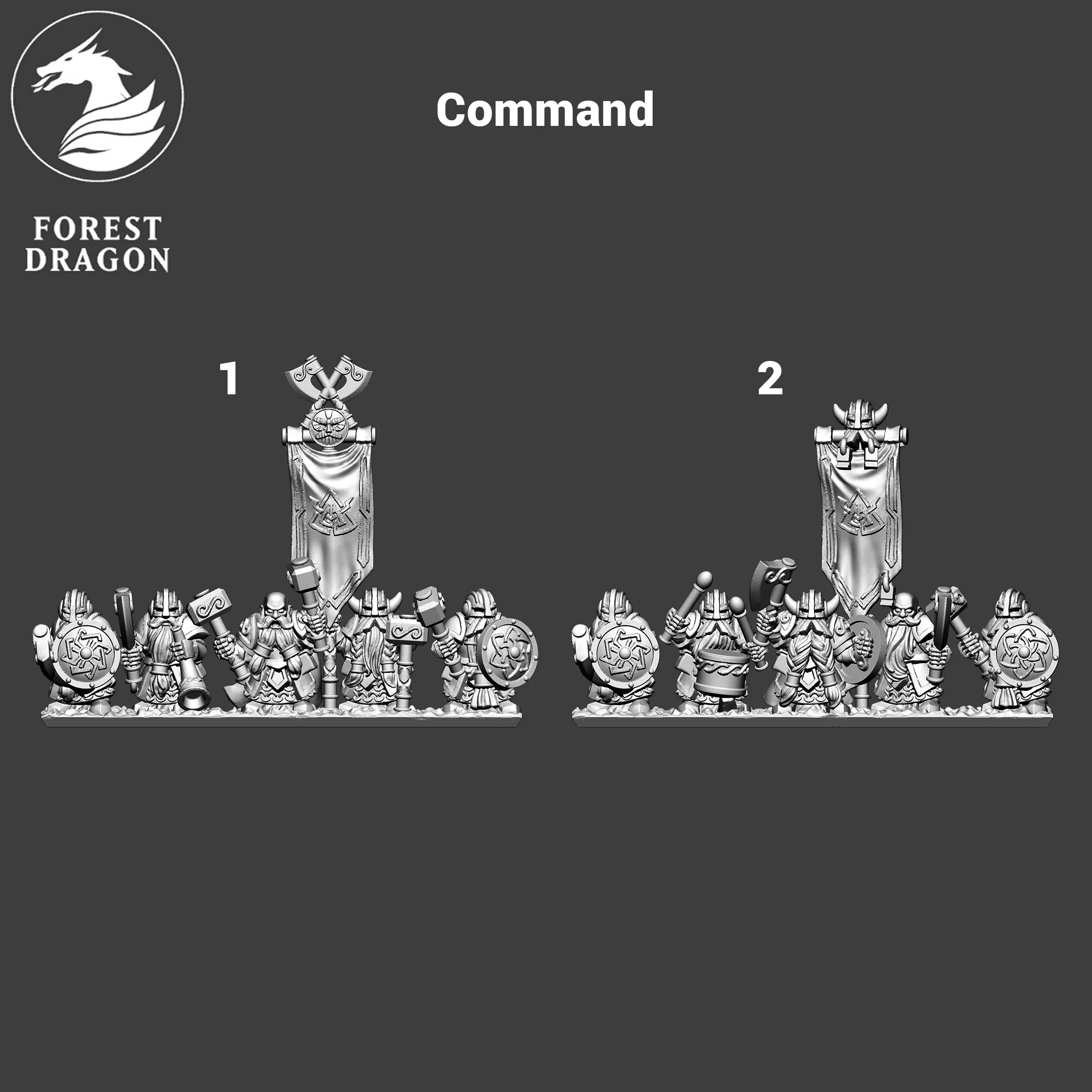 Dwarf Elite Warriors (6 strips) Dwarf Elite Warriors (6 strips)