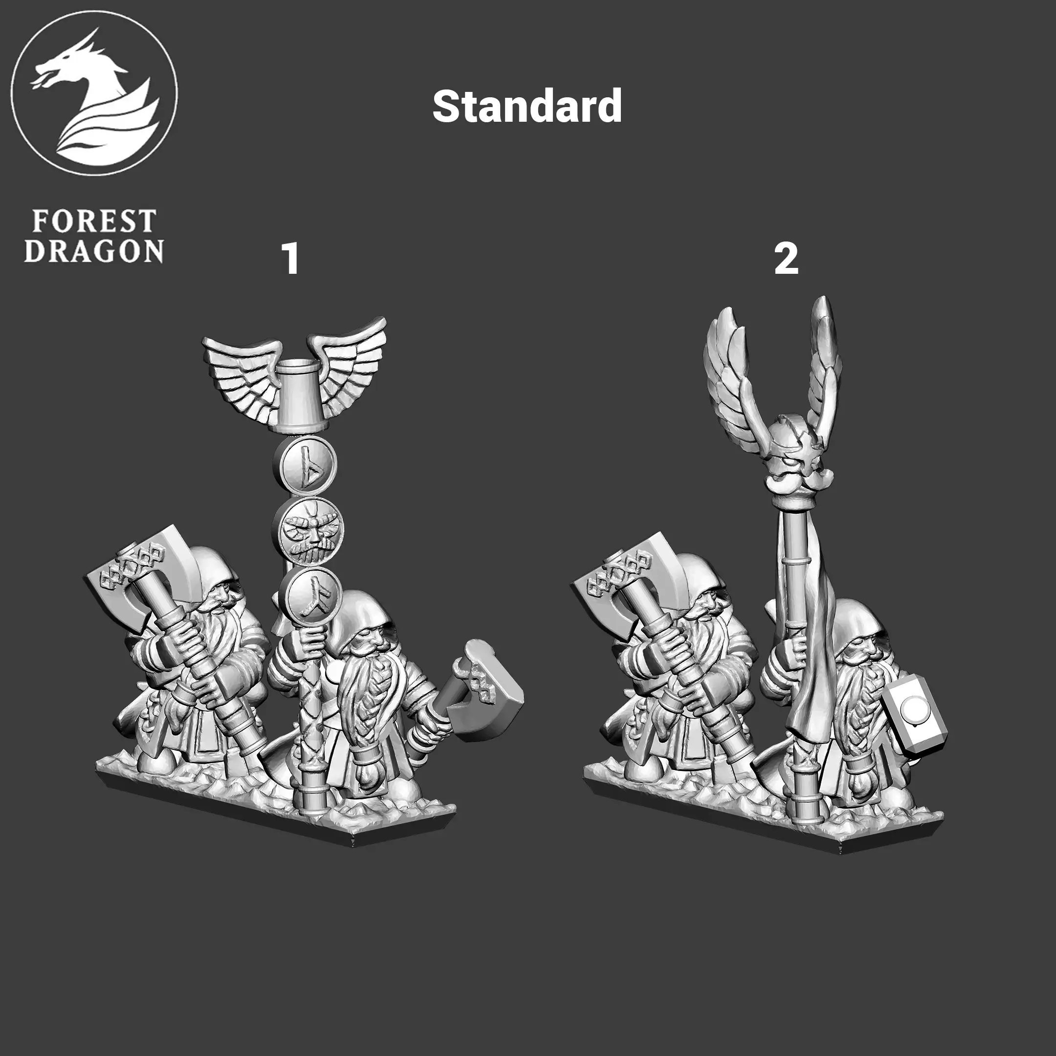 Dwarf Rangers (12 strips) Dwarf Rangers (12 strips)