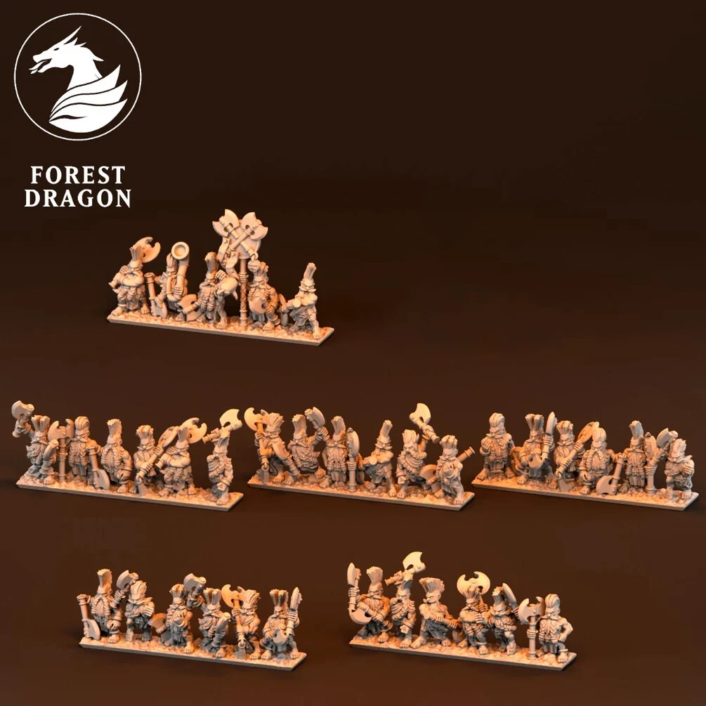Dwarf Berserkers (6 strips) Dwarf Berserkers (6 strips)